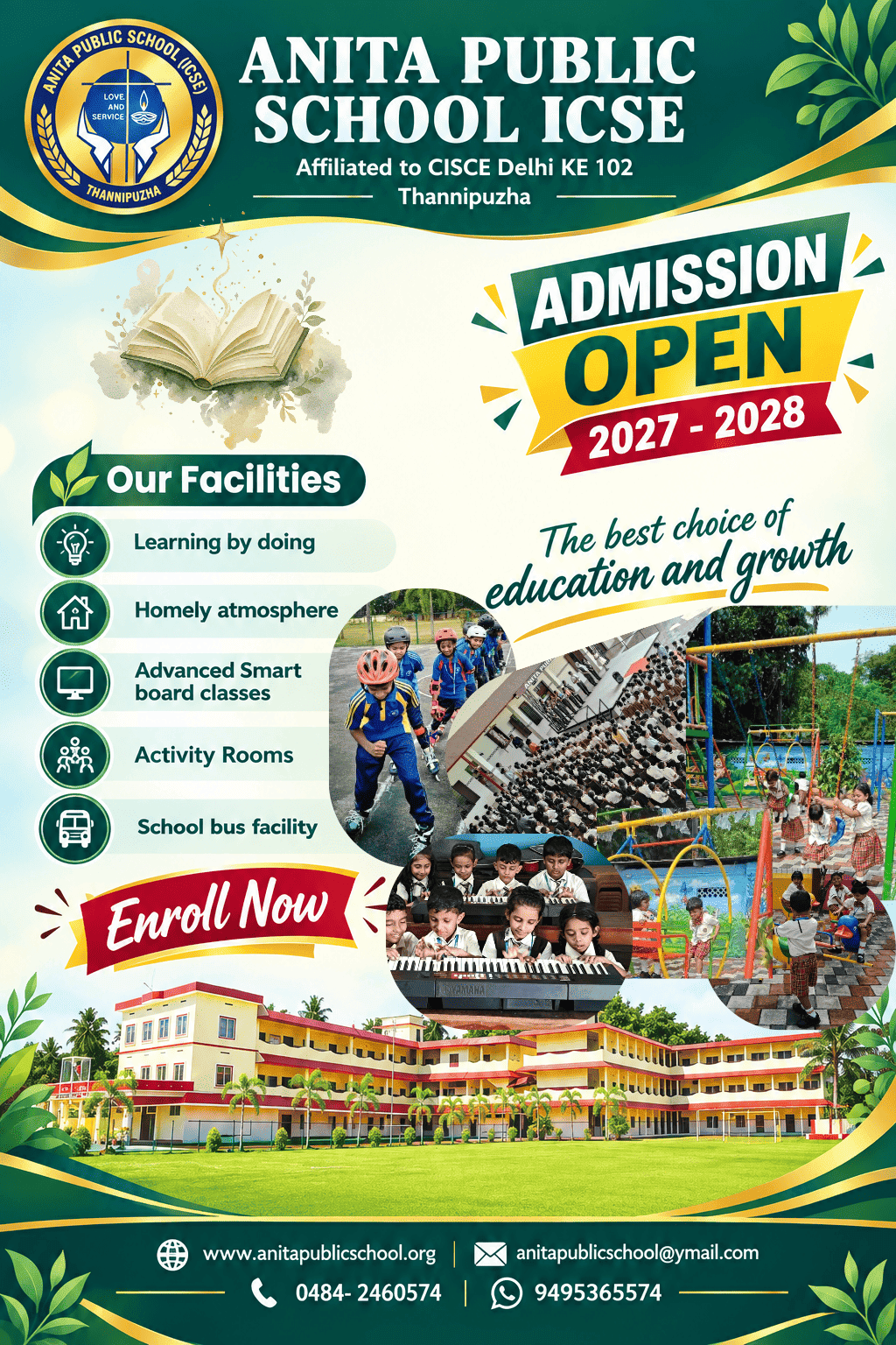 Admissions Open for the Academic Year 2027–2028
